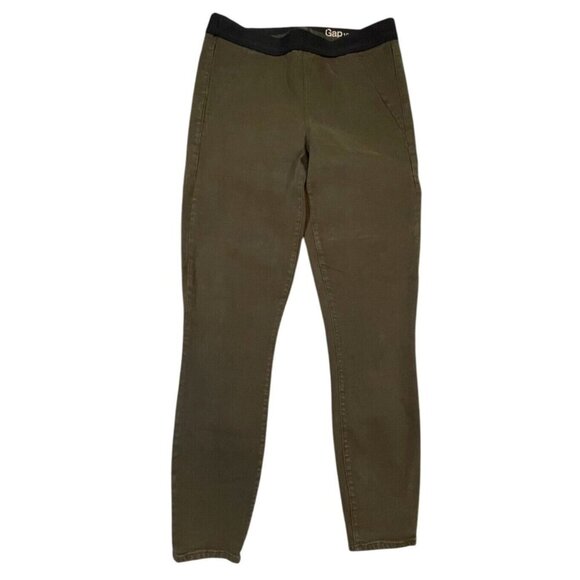 Gap 1969 Cambridge Green Resolution Pull-On Seamed Leggings Jeans SIZE-30R - Picture 1 of 7
